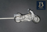 3011 Motorcycle Chocolate or Hard Candy Lollipop Mold
